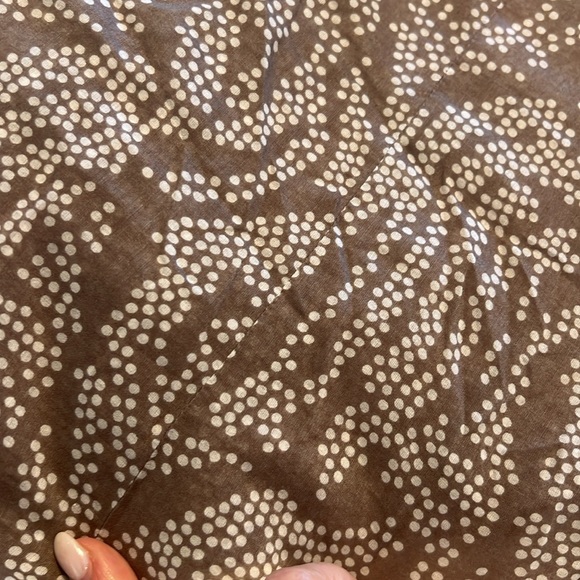 Ruffle collar and front sleeveless top. Cotton - Picture 5 of 7